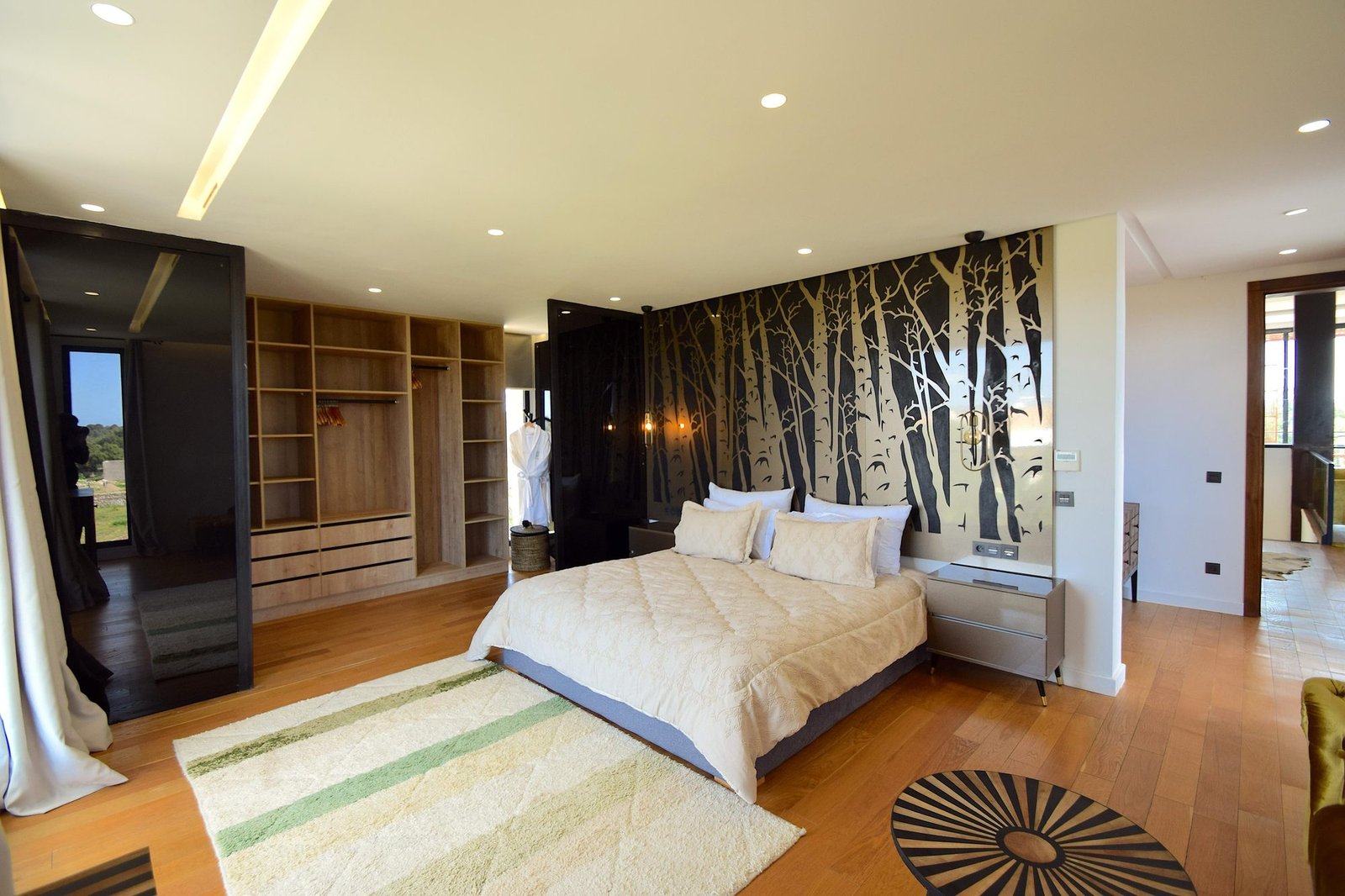 Suite parentale avec vue sur le jardin