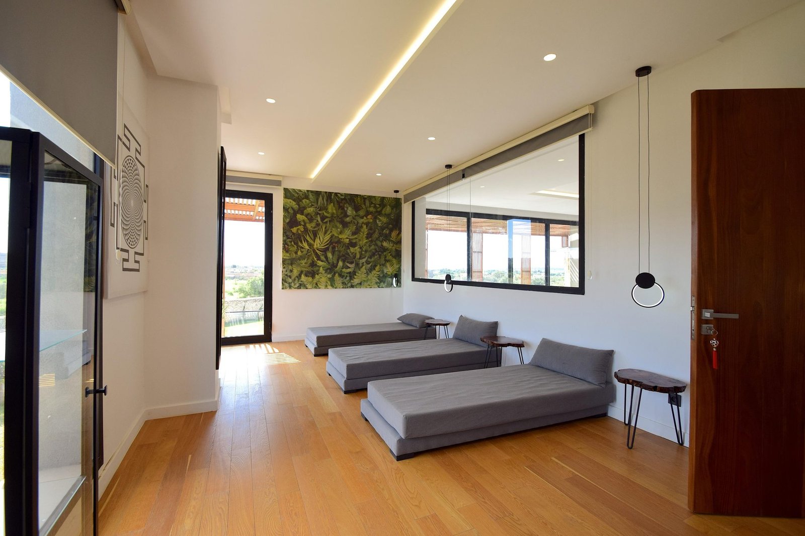 Chambre de trois lits, idéale pour les enfants